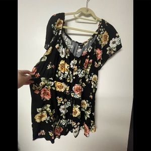 Optional off shoulder top